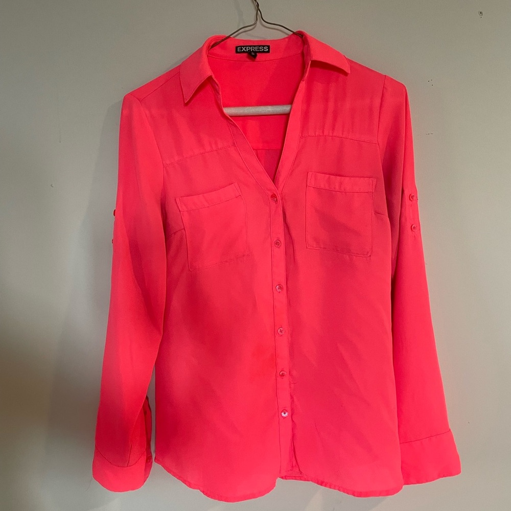 Hot Pink Express Blouse